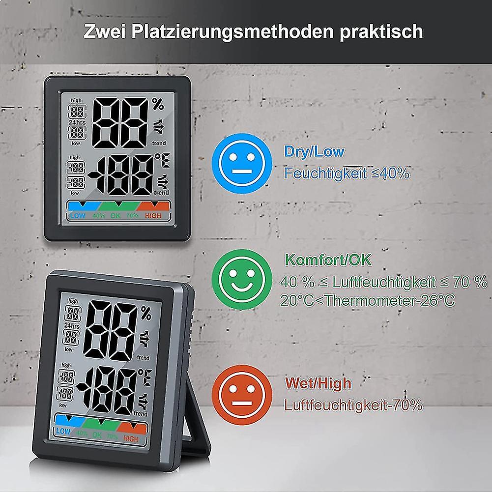 Digital Mini Hygrometer Thermometer Hygrometer Indoor Outdoor Temperature And Humidity Meter With In