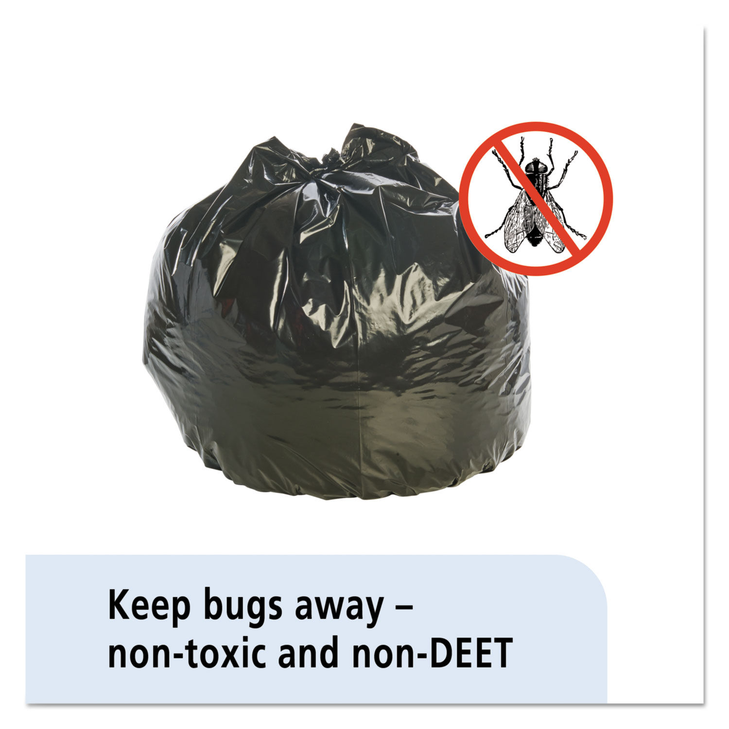 Insect-Repellent Trash Bags by Stoutandreg; by Envisionandtrade; STOP3340K20