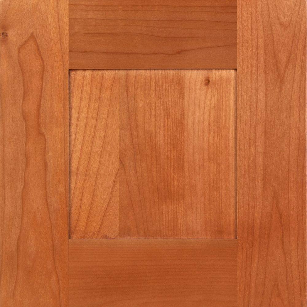 Home Decorators Collection Hargrove Assembled 20x30x12 in. Plywood Shaker Wall Angle Corner Kitchen Cabinet Soft Close Left in Stained Cinnamon WA2430L-HCN