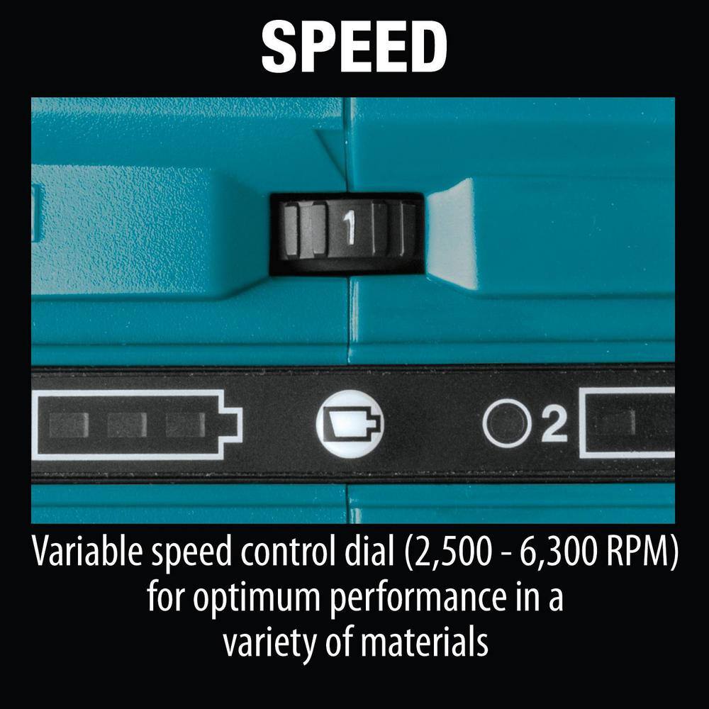 Makita 18V X2 LXT Lithium-Ion (36V) Brushless Cordless 6-12 in. Plunge Circular Saw with AWS (Tool Only) XPS02ZU