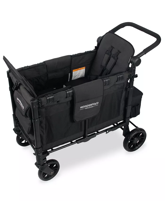 WonderFold Wagon W2 Elite Front Zippered Double Stroller Wagon