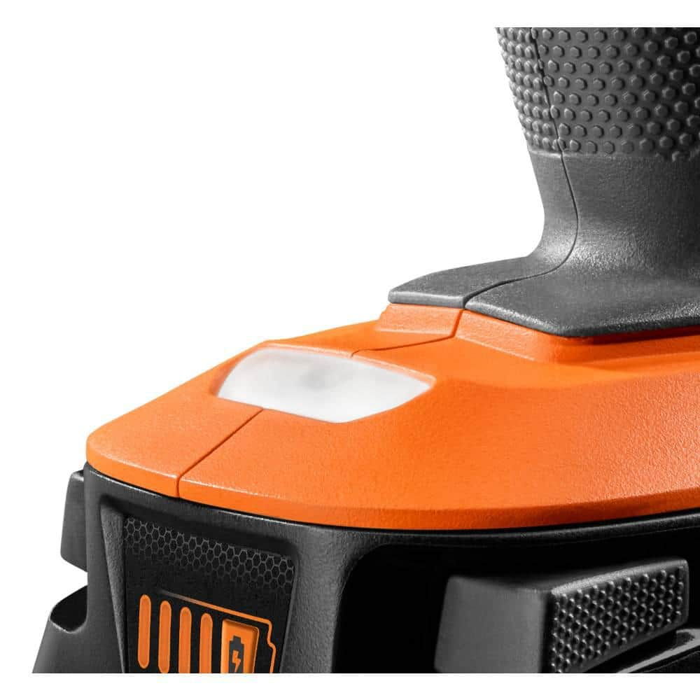 RIDGID 18V Brushless Cordless 1/4 in. 3-Speed Impact Driver with 18V Lithium-Ion 4.0 Ah Battery R862311B-AC87004