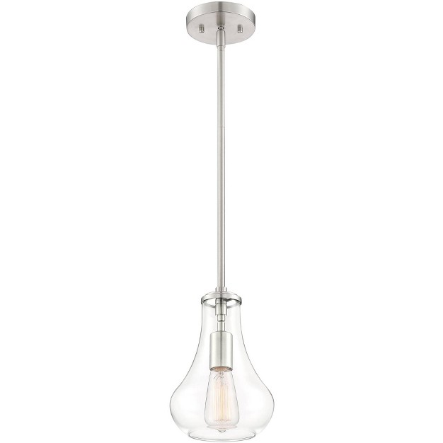 Wide Modern Industrial Clear Glass Shade For Dining Room House Foyer Kitchen Island