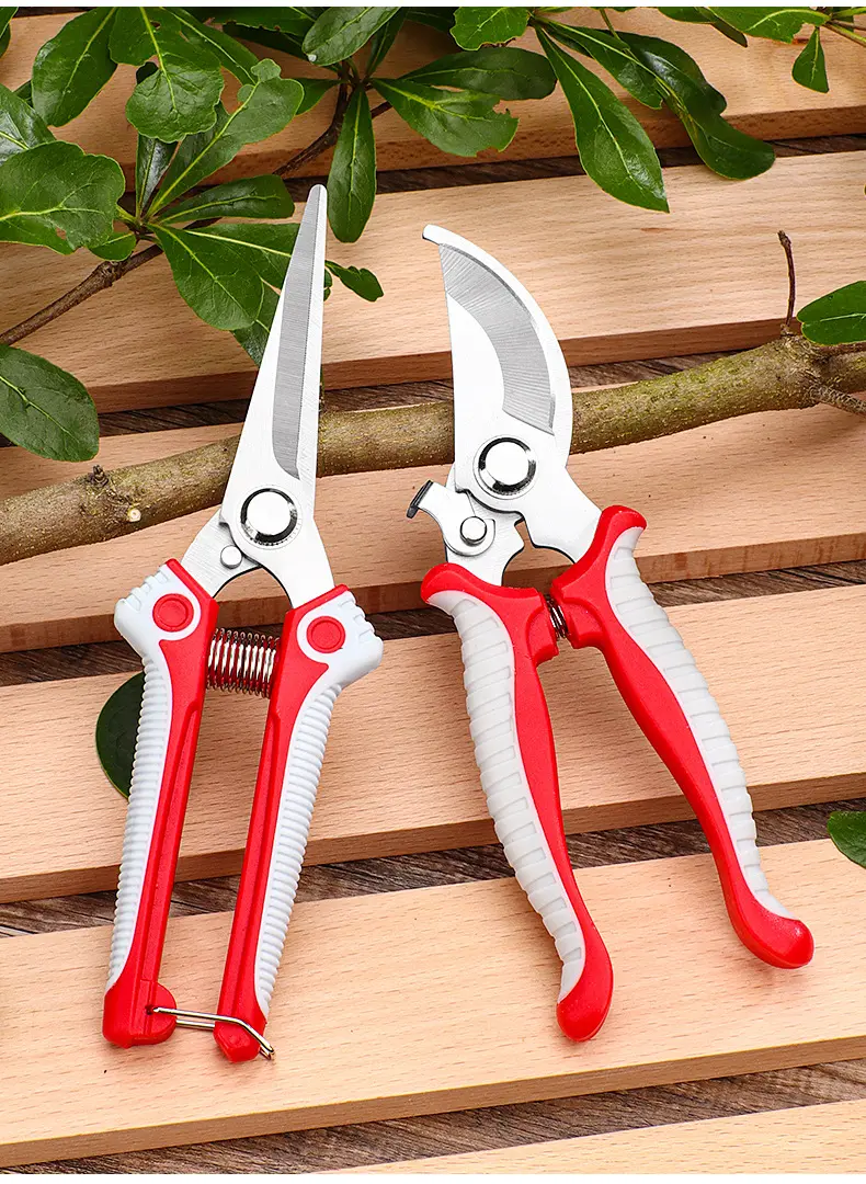 Professional Bypass Pruner Hand Shears Tree Trimmers Secateurs Hedge   Garden Shears Clippers for Plants Gardening Trimming Gar