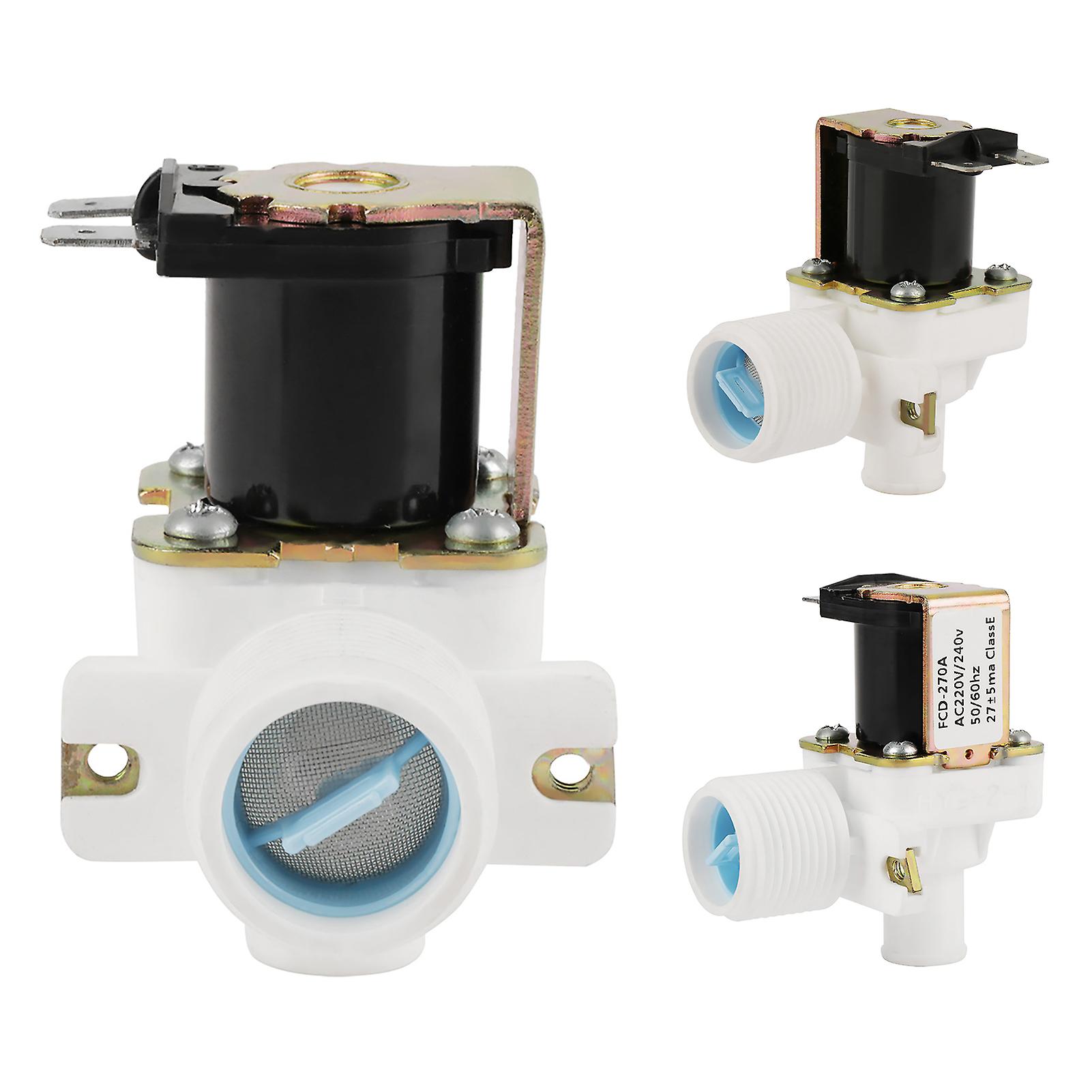Fcd270a Washing Machine Water Inlet Electric Solenoid Valve Ac 220v/240v Bspp 3/4