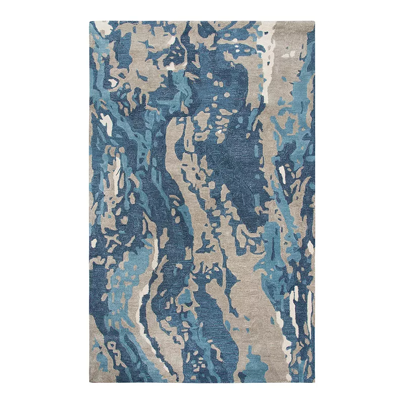 Alora Decor Lapis Logan Wool Blend Rug