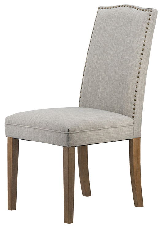 Dinning Chair Gray 24x20x39 quot  Transitional   Dining Chairs   by Fantastic Decorz LLC  Houzz