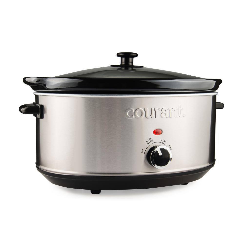 Courant 7.0 qt. Oval Slow Cooker Stainless Steel MCSC7025ST974