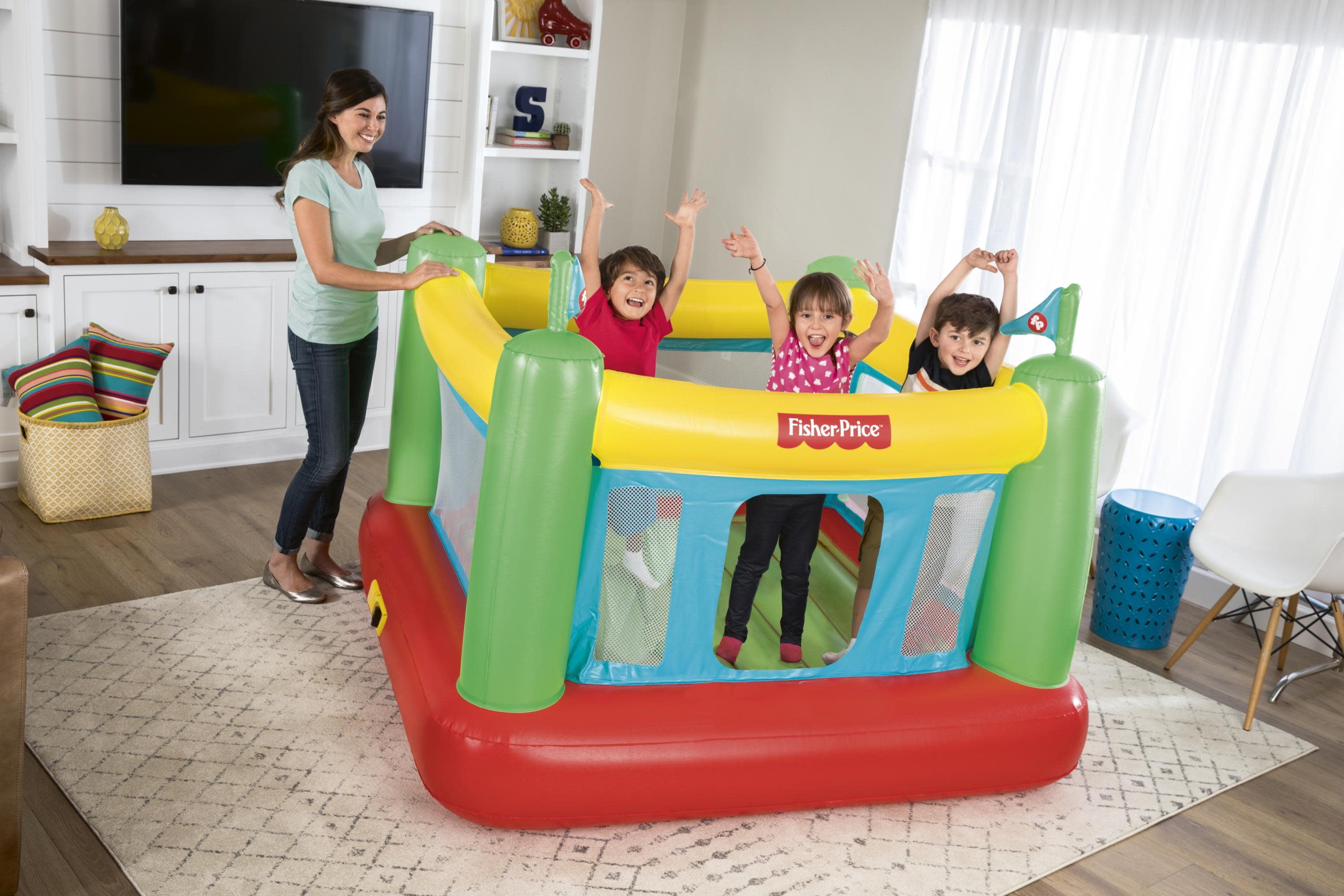 Fisher Price 69'' x 68'' x 53'' Bouncesational Bouncer With Built-in Pump