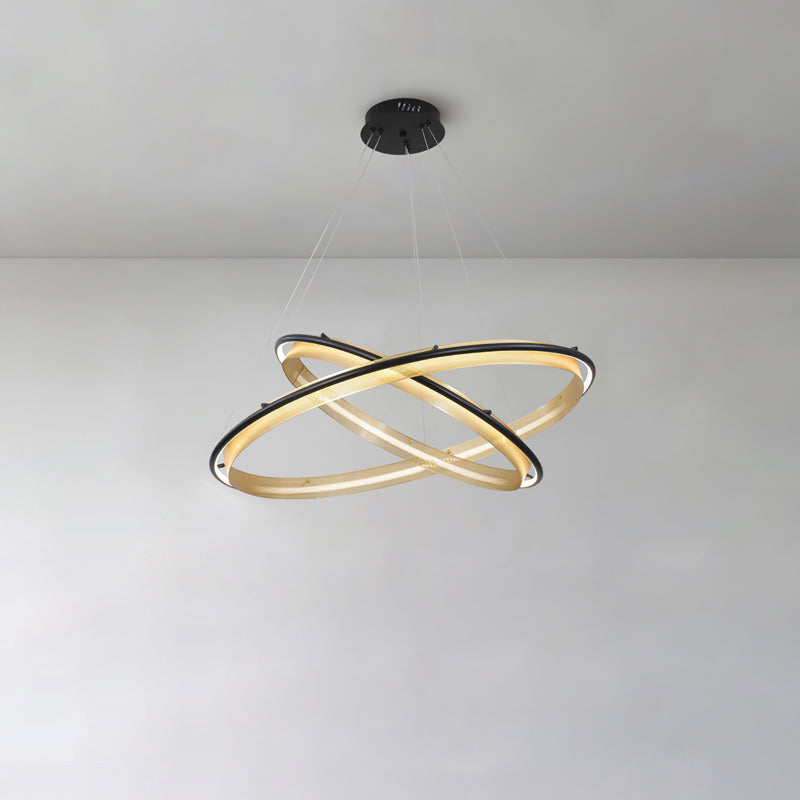 Acrylic LED Round Chandelier