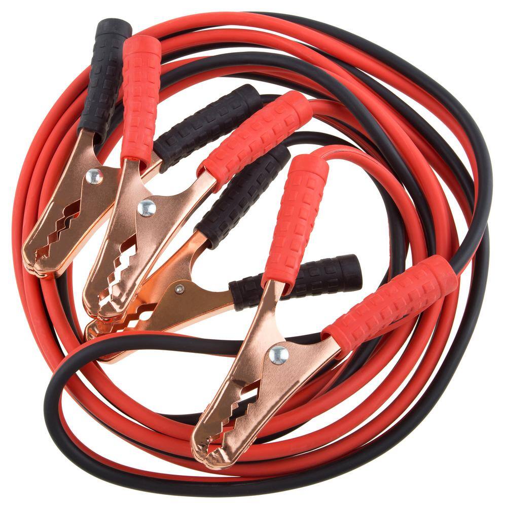 Stalwart 12 ft. 10-Gauge Jumper Cables M600009