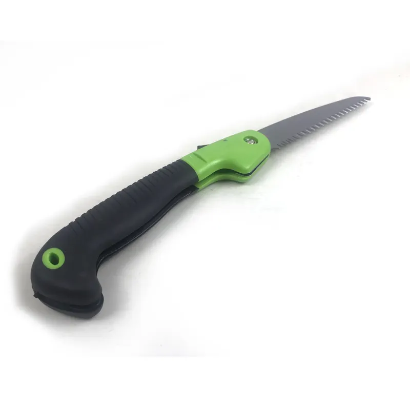 Folding Hand Saw  Purpose 65MN PP+TPR Folding Tree Pruning Garden Outdoor Lumberjack Hand Saw Waist Saw Double Hook Saw Tool