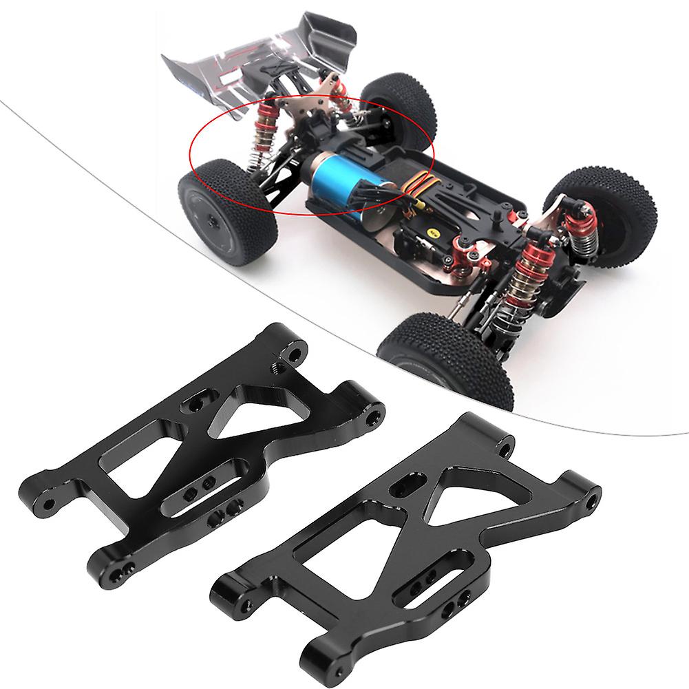 Front + Rear Swing Arm Kit Metal Upgrade Parts For Wltoys 144001 1/14 4wd Rc Carblack