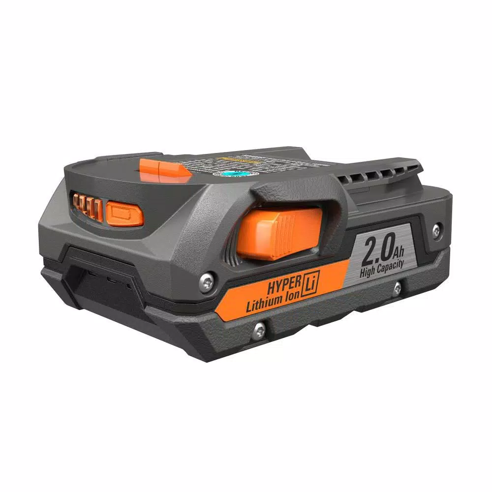 RIDGID 18-Volt Hybrid Folding Panel Light with 18-Volt Lithium-Ion 2.0 Ah Battery and Charger Kit and#8211; XDC Depot