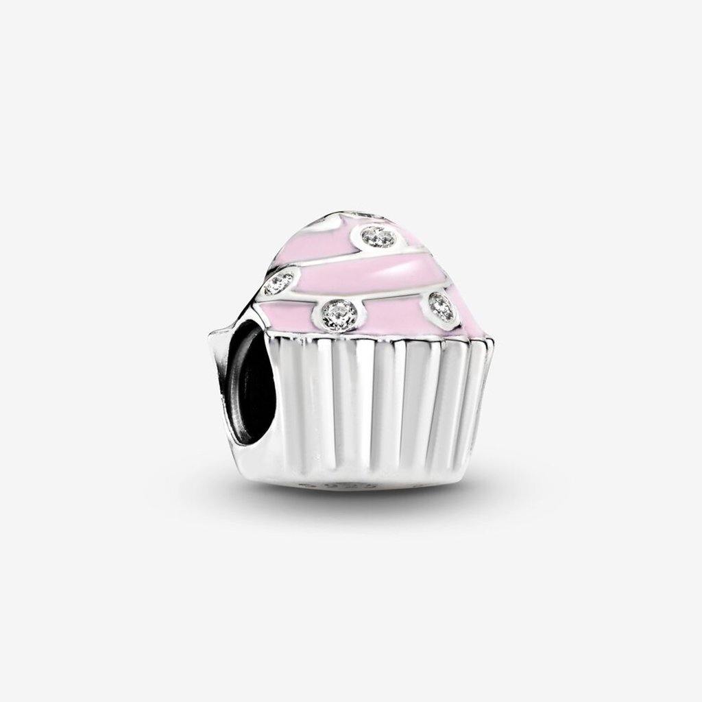 PANDORA  Pink Cupcake Charm