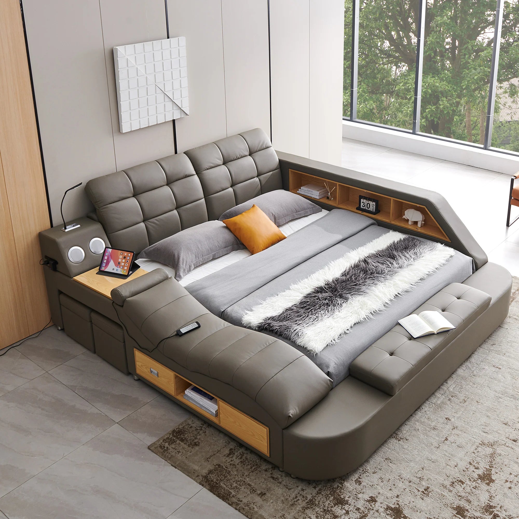 L9013 QUEEN BED/KING BED