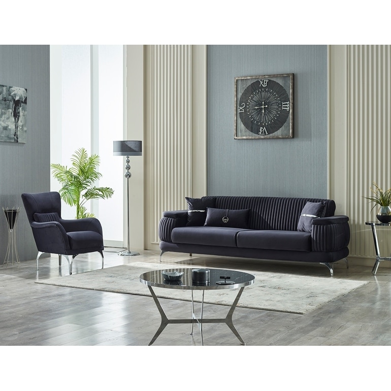 Resital 2 Pieces Living Room Sets 1 Sofa 1 Chair