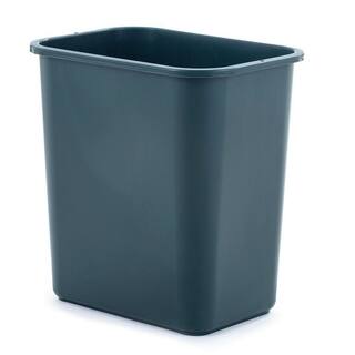 28 Qt. ECOSolutions Recyclable Plastic Trash Wastebasket WB0332-12pack