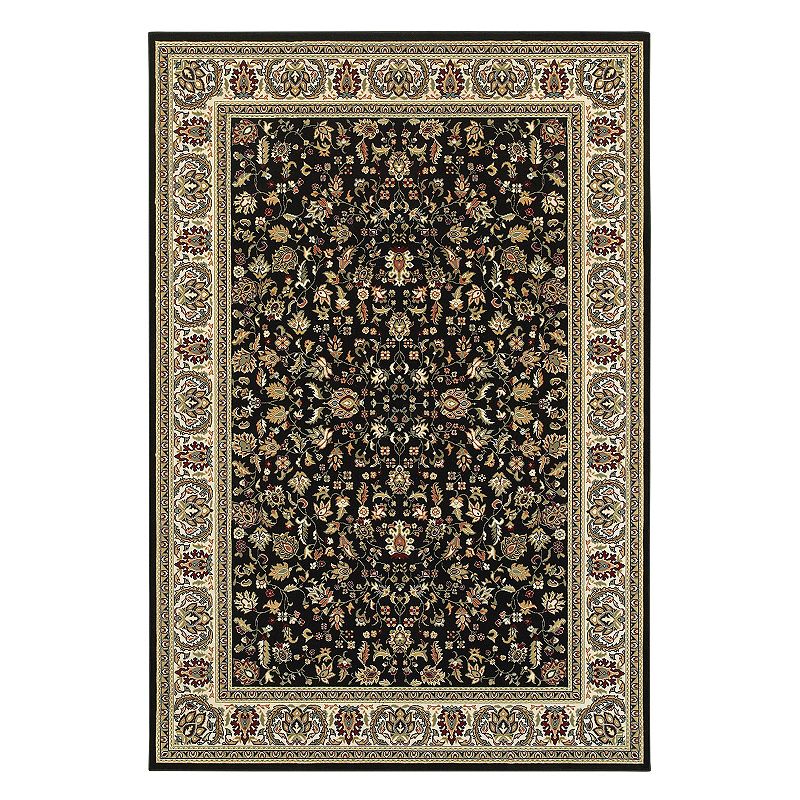 StyleHaven Keswick Floral Traditions Framed Rug