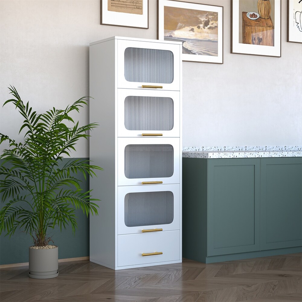 Metal Storage Cabinet with Drawer