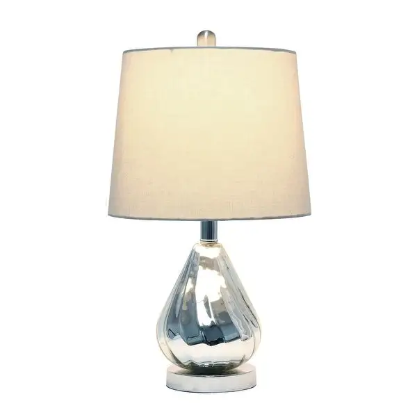 Lalia Home Kissy Pear Table Lamp with Fabric Shade