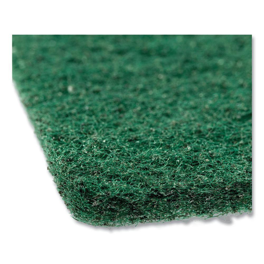 AmerCareRoyal 6 in. x 9 in. Green Medium-Duty Scouring Pad Sponge (60Carton) RPPS960