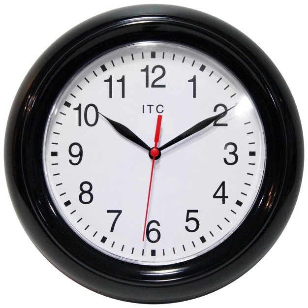 Focus Wall Clock Black Infinity Instruments