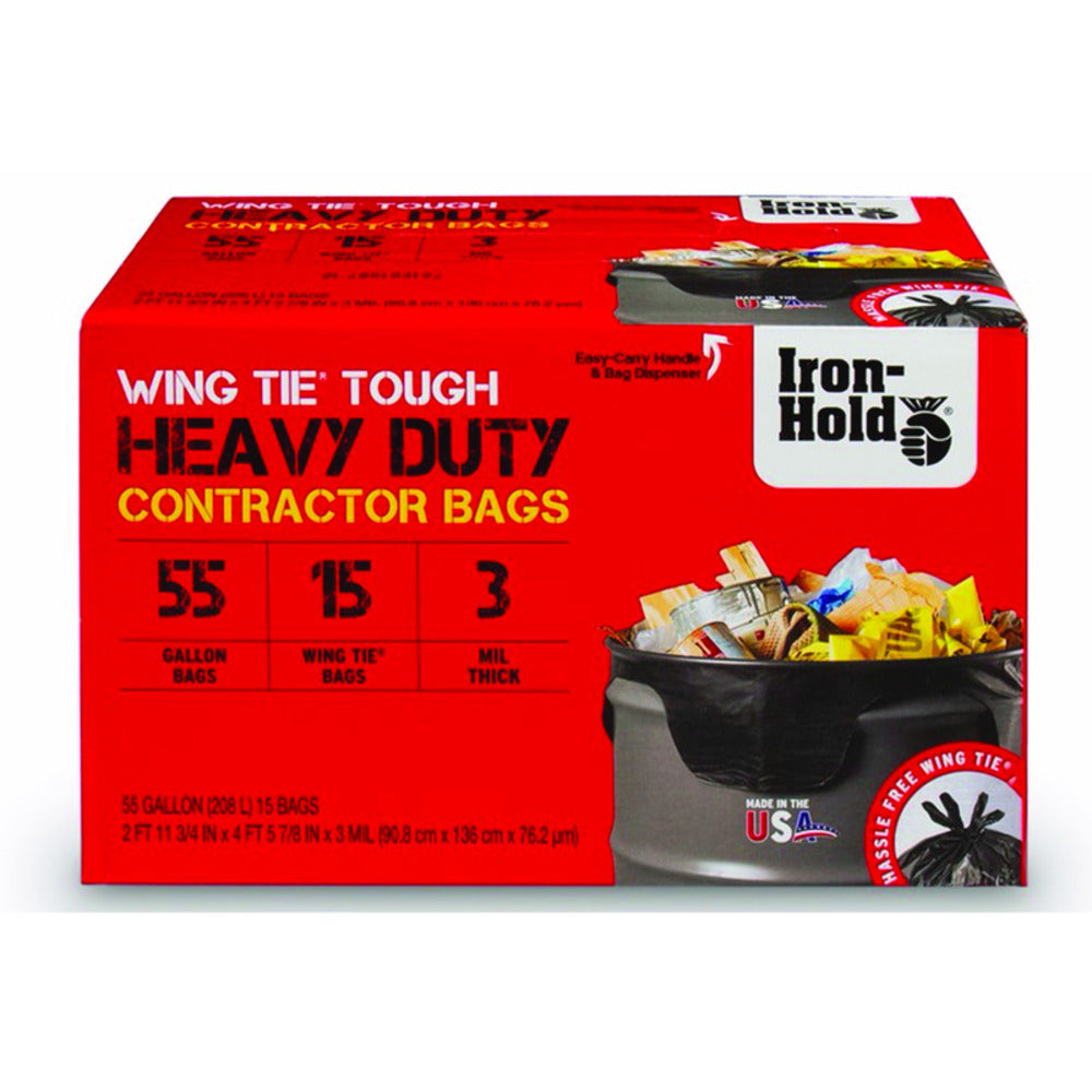 CONTRACTOR BAG 55G 15PK