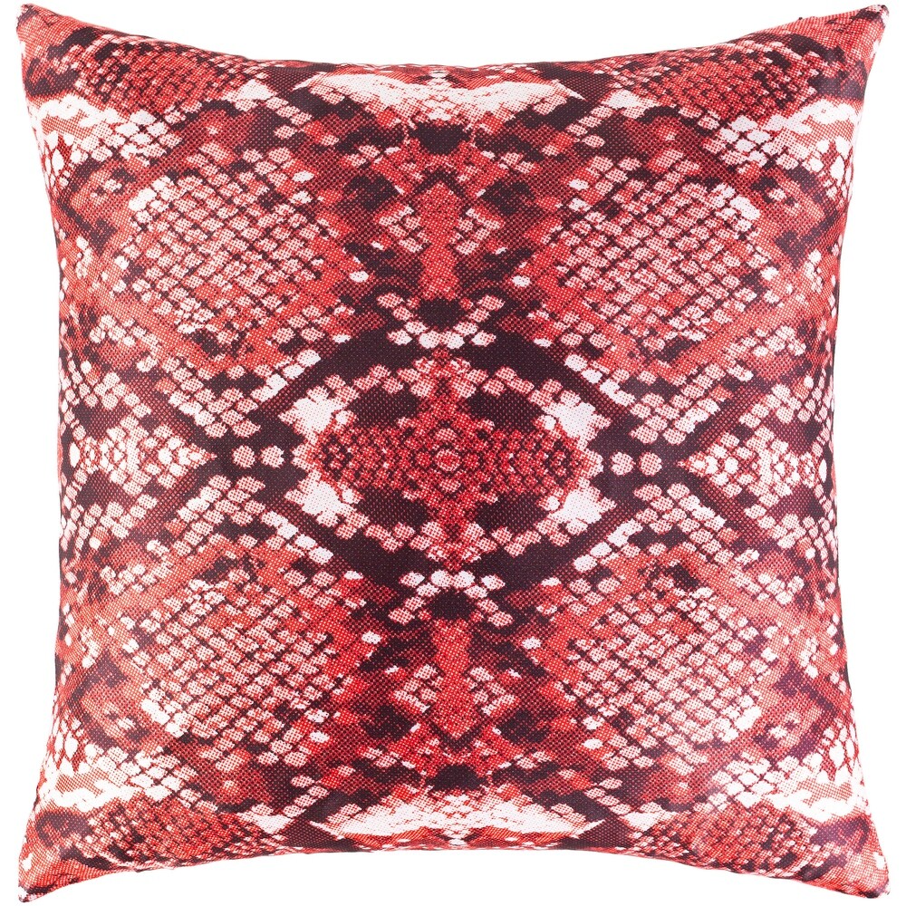 Artistic Weavers Cotulla Red Animal Print Throw Pillow