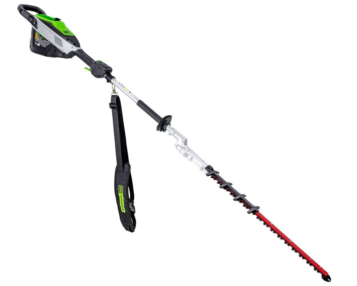 60V 20-Inch Cordless Pole Hedge Trimmer | Greenworks Tools