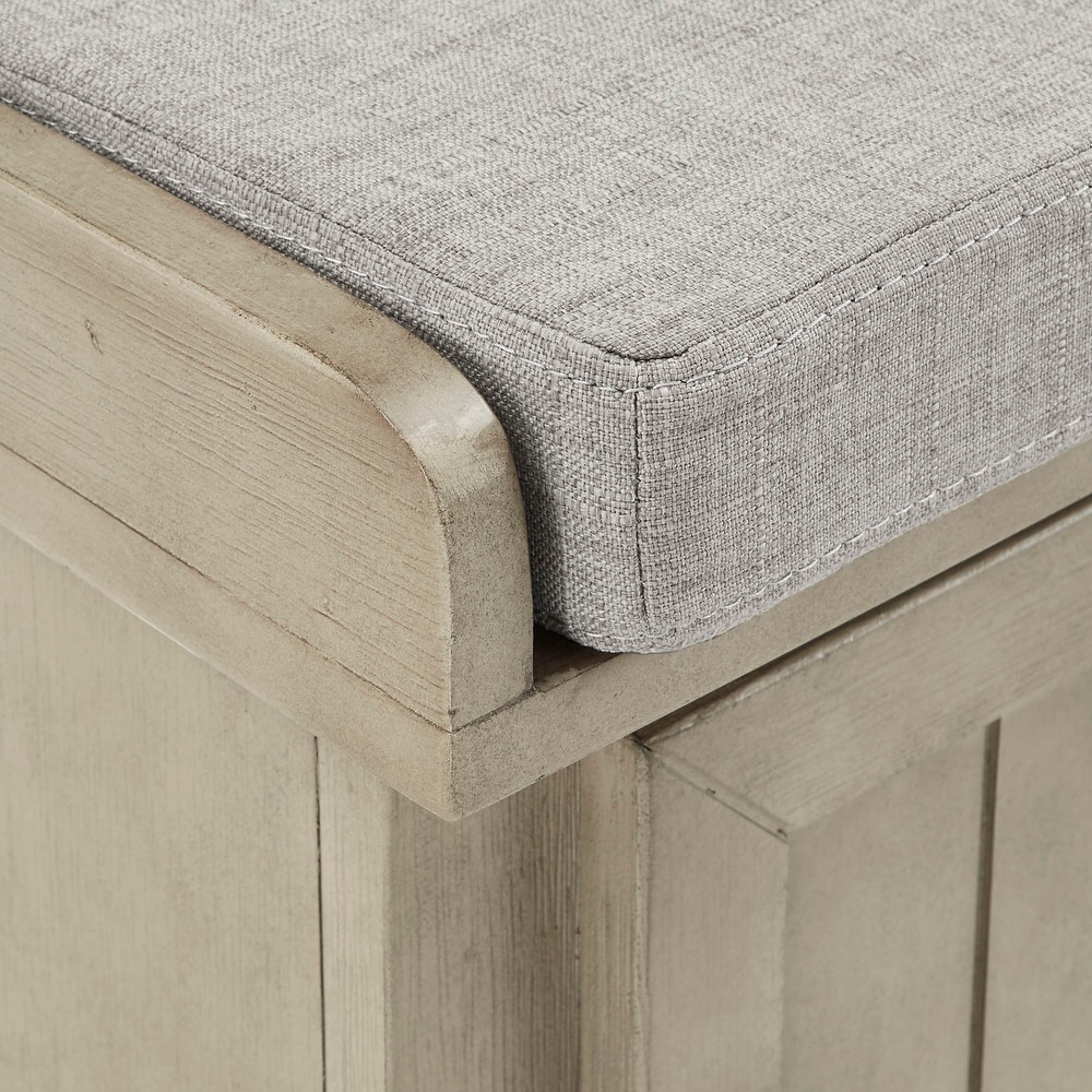 Granger Storage Bench with Linen Seat Cushion by iNSPIRE Q Classic