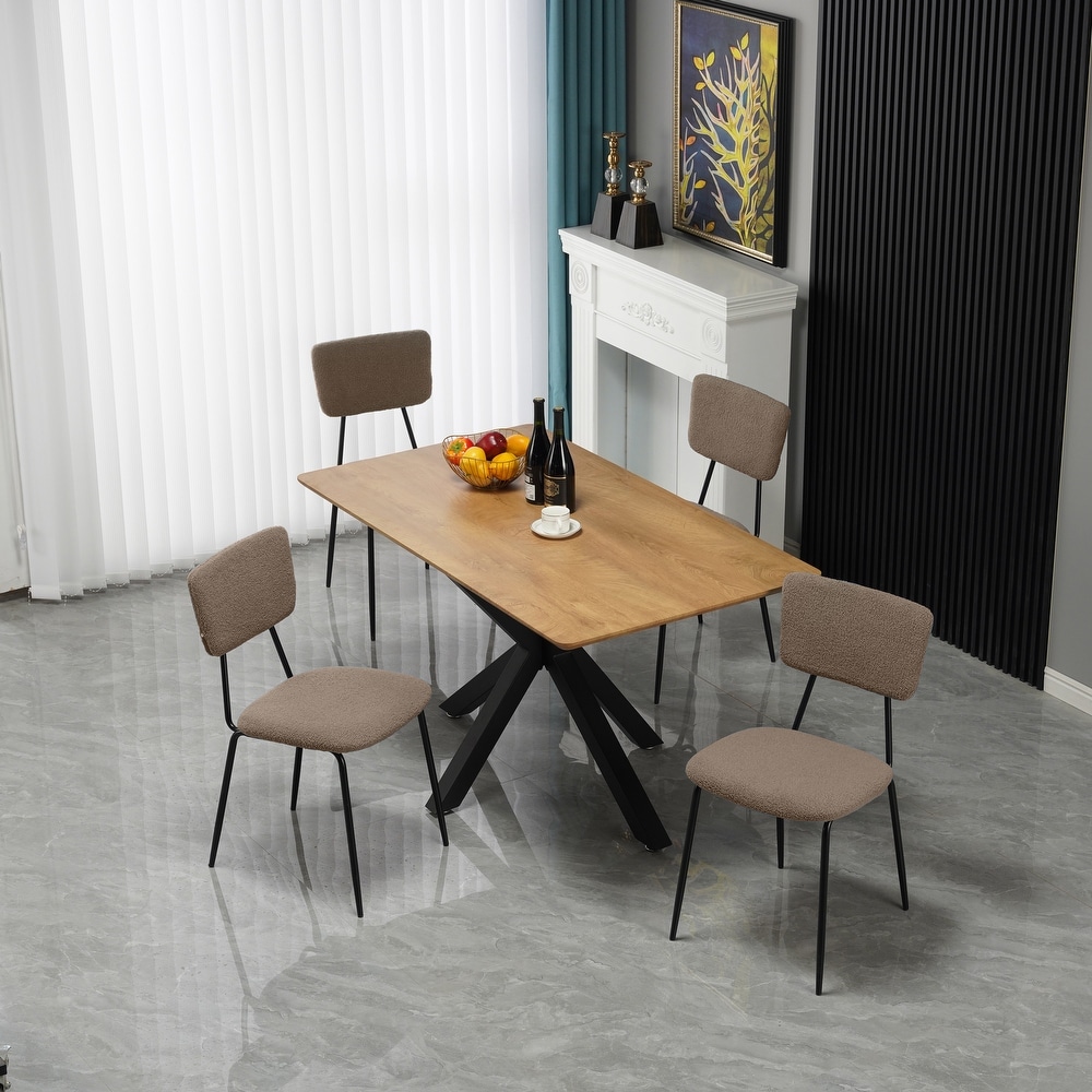 Modern Comfortable Dining Room Chairs Set of 4