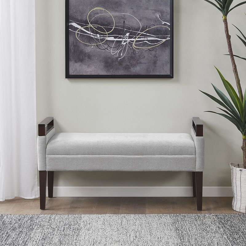 Martha Stewart Sloane Upholstered Accent Bench