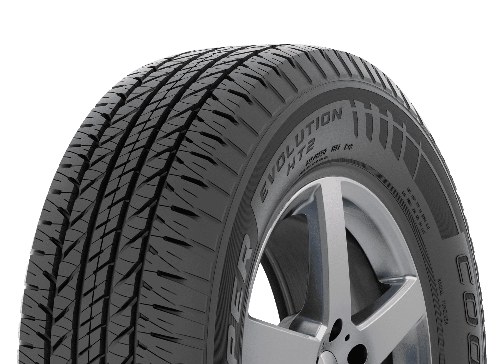 Cooper Evolution HT2 235/70R16 106T Passenger/Truck/SUV Tire