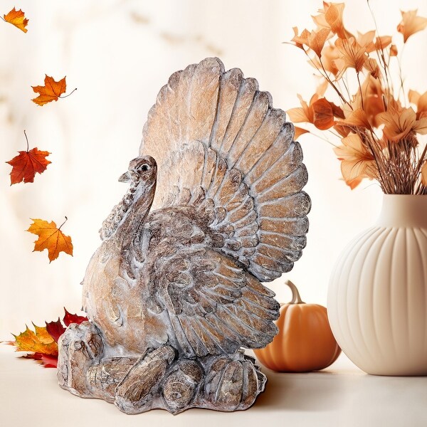 10 Resin Autumn Turkey