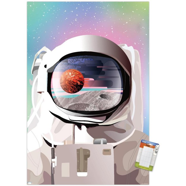 Trends International Astronaut Portrait Unframed Wall Poster Prints