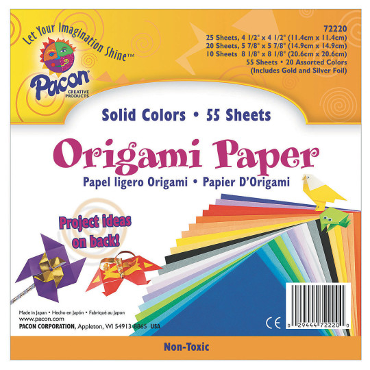 Pacon Origami Paper 9X9 Asst