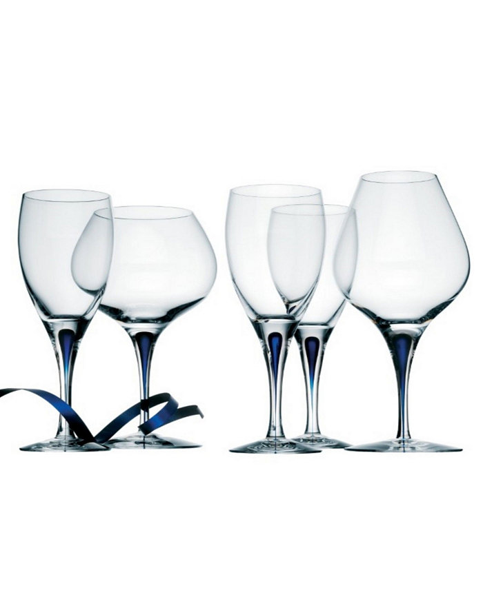 Orrefors Intermezzo Blue Bar and Stemware Collection