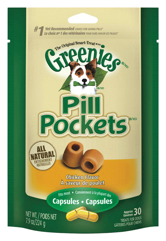 PILL POCKT DOG TREAT CKN