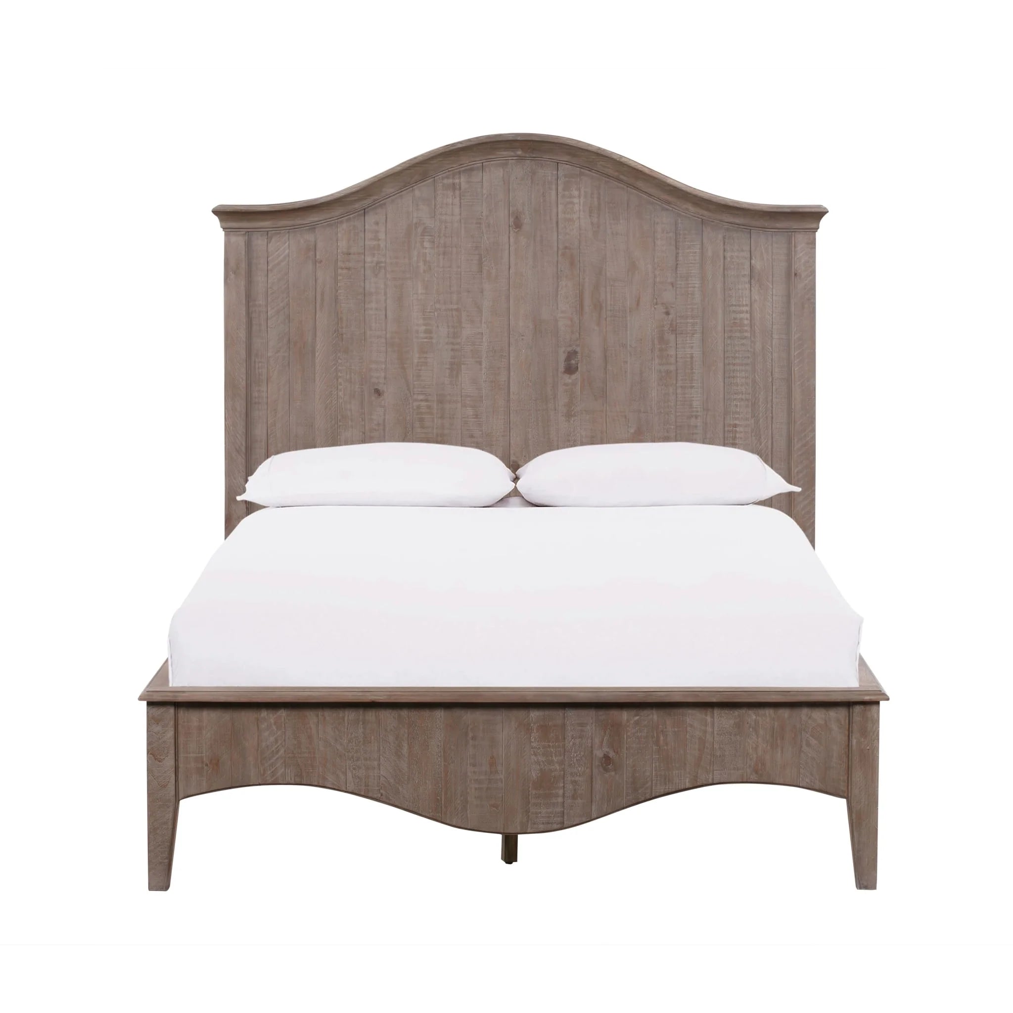 Cottage Taupe Queen Bed