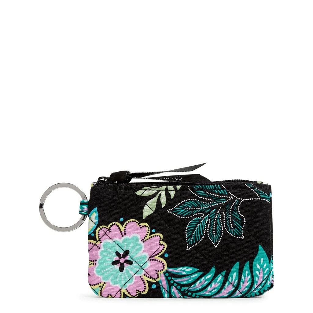 Vera Bradley  RFID Deluxe Zip ID Case in Island Garden