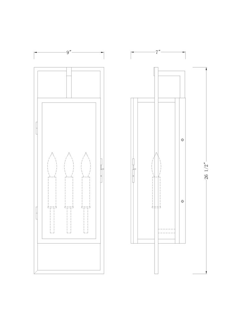 Z-Lite 598BBK