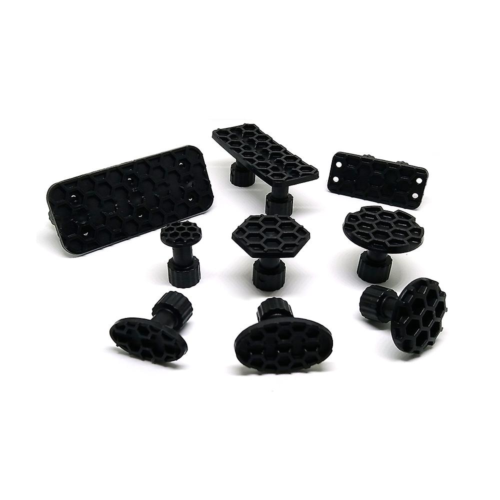 T-bar Tool，9 Pcs Black Glue Pulling Tabs