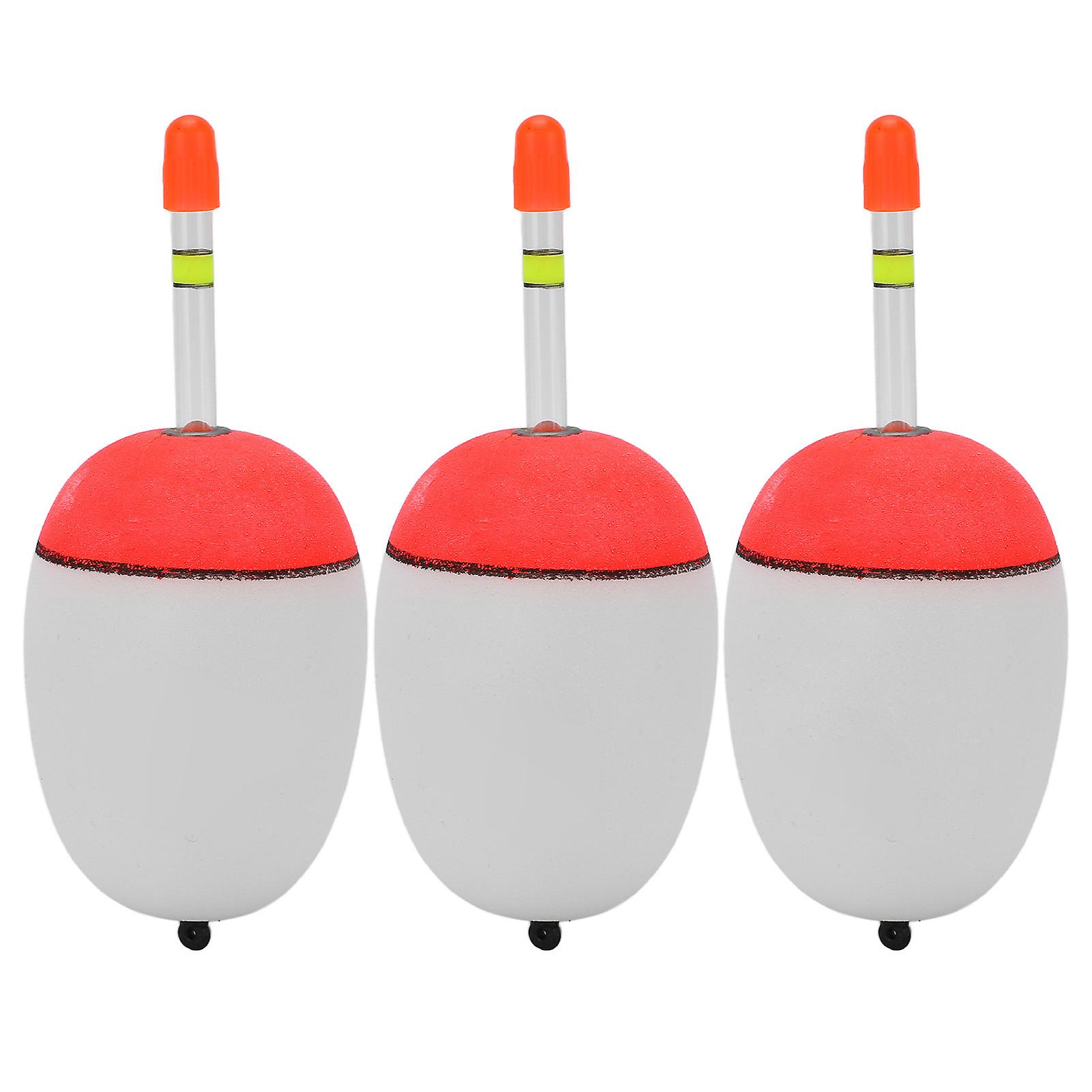 3pcs Eva Luminous Fishing Float Light Stick Foam Plastic Bobber Sea Fishing Striking Float80g