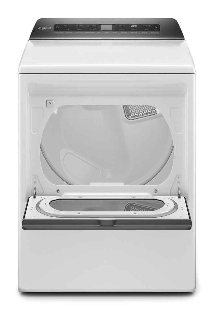 Whirlpool WED6120HW 7.4 Cu. Ft. Smart Capable Top Load Electric Dryer