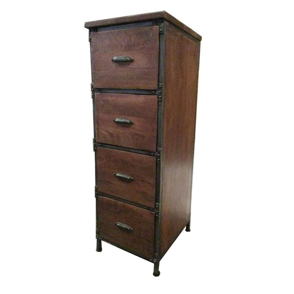 Lafayette Medium Brown File Cabinet B827