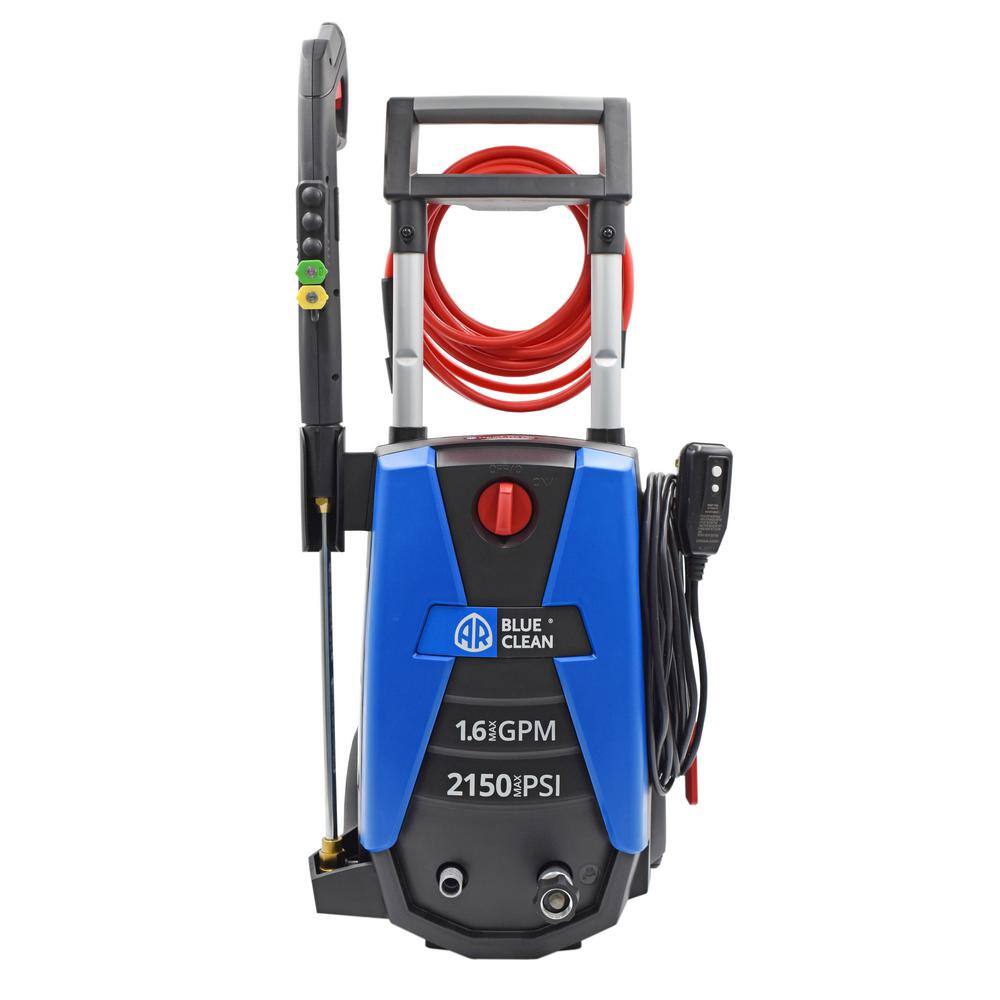 AR Blue Clean BC383HSS New 2150 PSI 1.6 GPM Cold Water Electric Pressure Washer with Universal Motor