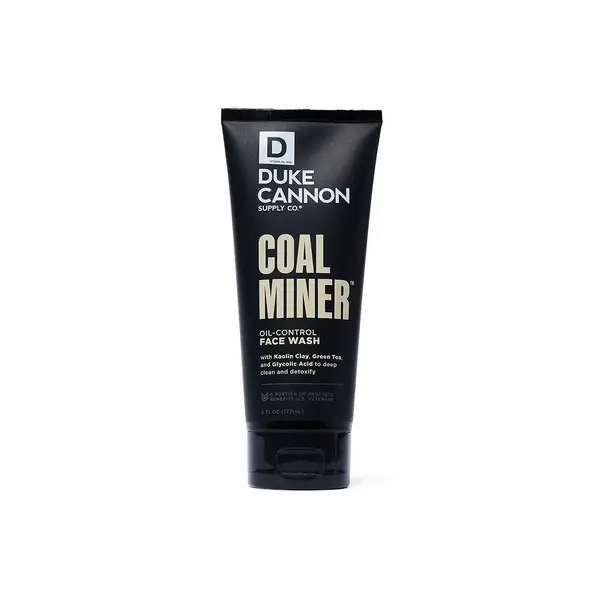 Duke Cannon 6 oz Coal Miner Face Cleanser