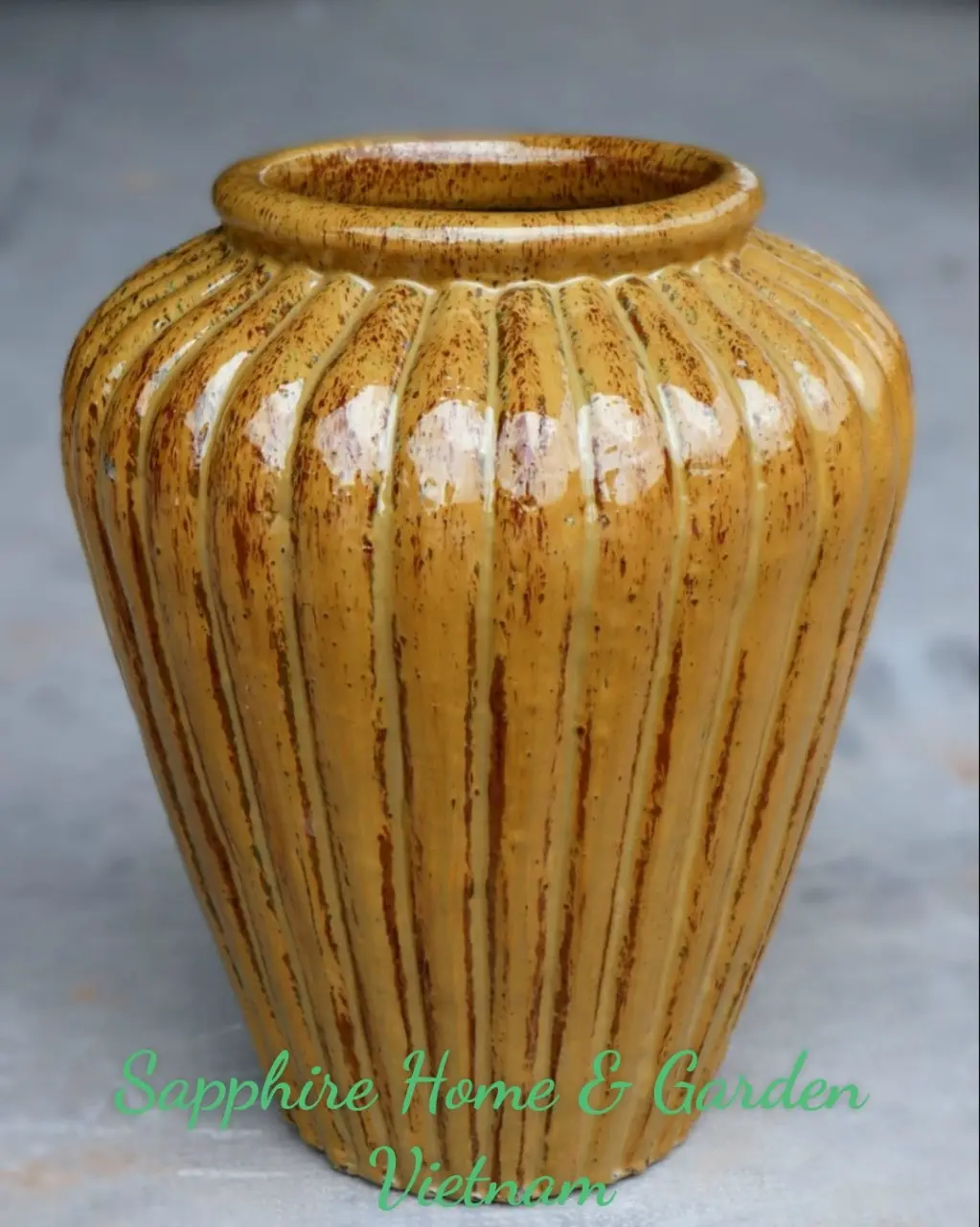 Glazed Ceramic Pots for Plants Garden outdoor pottery Large Rustic Atlantis Pots / Antique Pots wholesales garden center