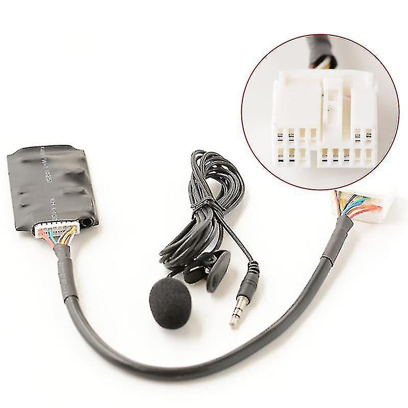 12v Interface Aux Adapter Bluetooth Compatible Honda 2.4 Accord/civic/crv